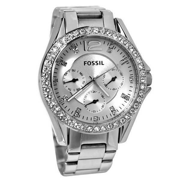 Dámské hodinky Fossil Riley ES 3202 Swarovski